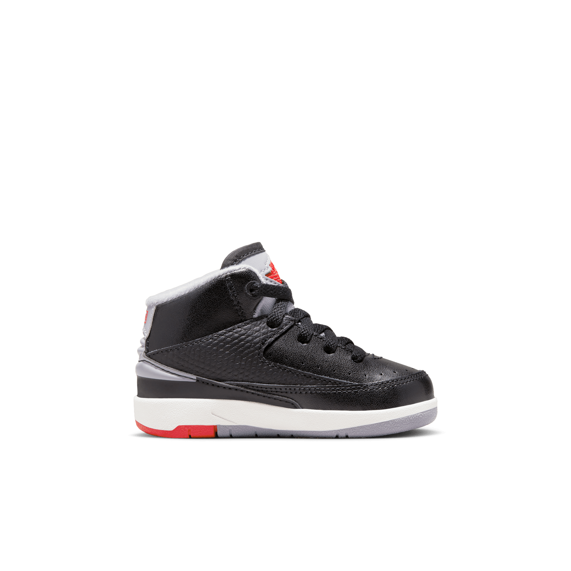 AIR JORDAN 2 RETRO (TD) Black Cement - Men's Basketball Shoes for Streetwear & Sneaker Collection | Perfect for Casual Wear, Sports & Fashion Outfits