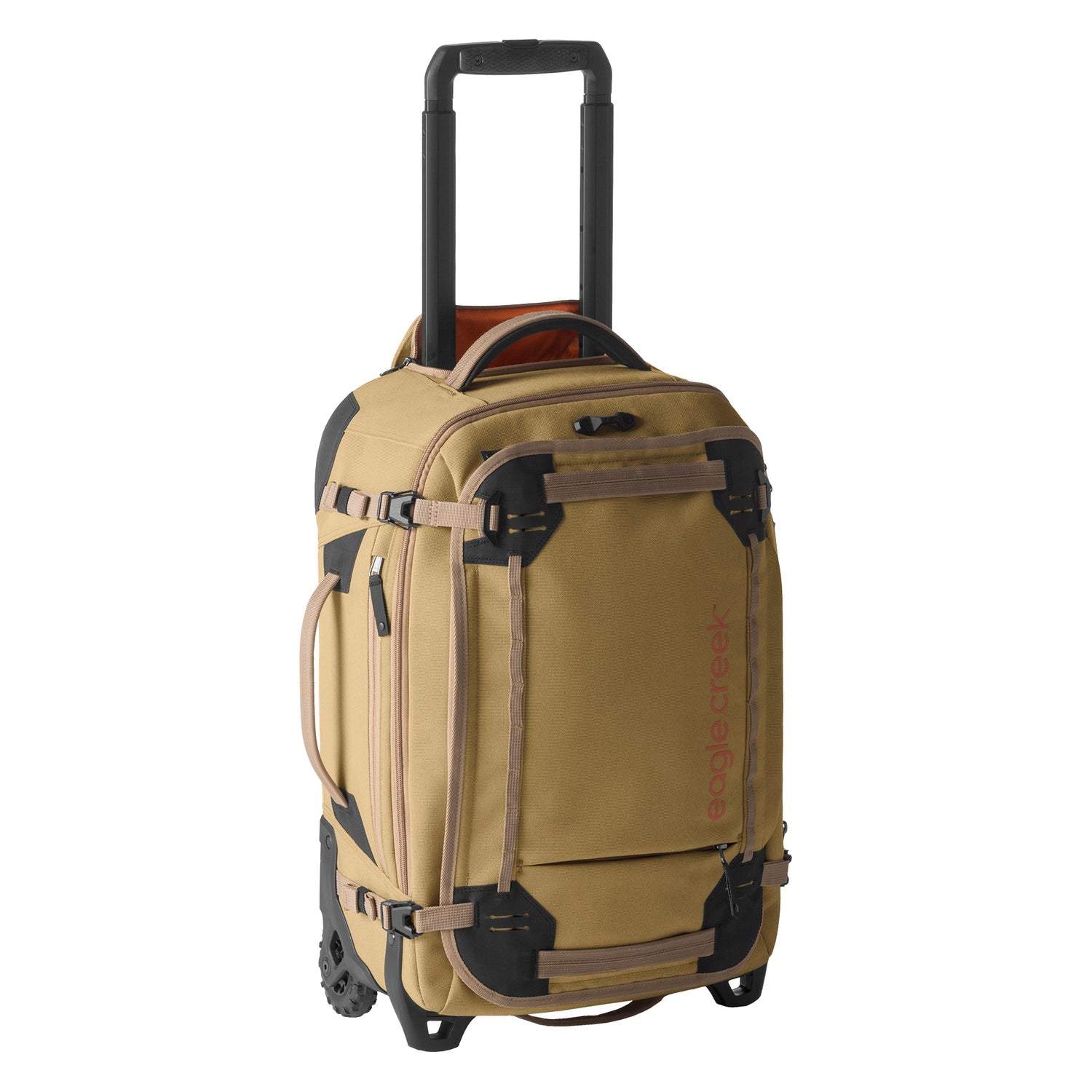 Eagle Creek Gear Warrior XE 2 Wheel Convertible Carry On Luggage - Durable Expandable Suitcase for Travel, Business Trips & Weekend Getaways