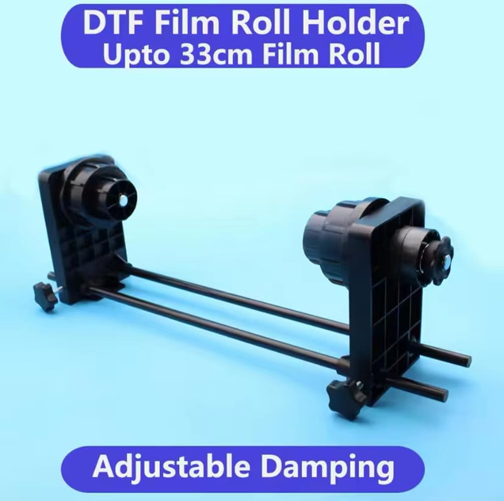 DTF Roll Film Holder for A3 & A4 Printers - Compatible with Epson L805, R1390, L1800, I3200, XP-15000, L800 - Direct Transfer Printing Accessory for T-Shirt, Mug & Textile Customization