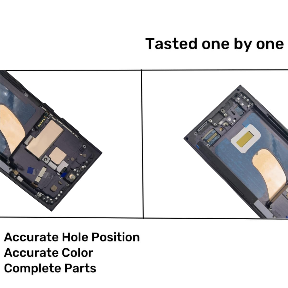 OLED Screen Replacement for Samsung Galaxy S23 Ultra 5G (S918U/S918A) - Full LCD Display Assembly with Touch Digitizer, Frame & Repair Tools - US Version (Black) - Perfect for DIY Phone Screen Repair & Replacement