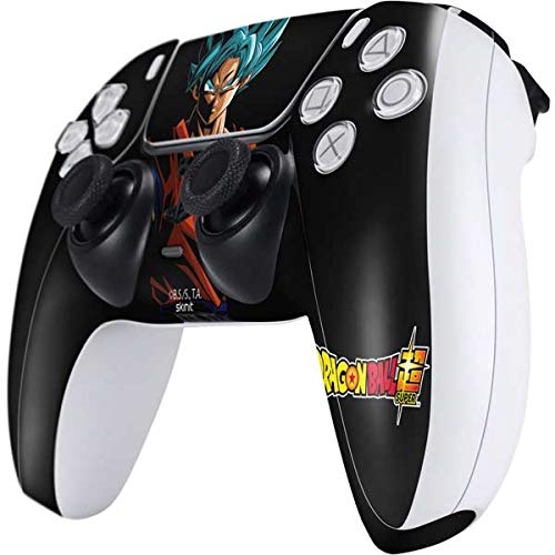 Official Dragon Ball Super Goku PS5 Controller Skin - Custom Gaming Decal for Playstation 5 | Durable Protective Cover with Anime Design for Gamers & Collectors | Perfect for Gaming Sessions & Display
