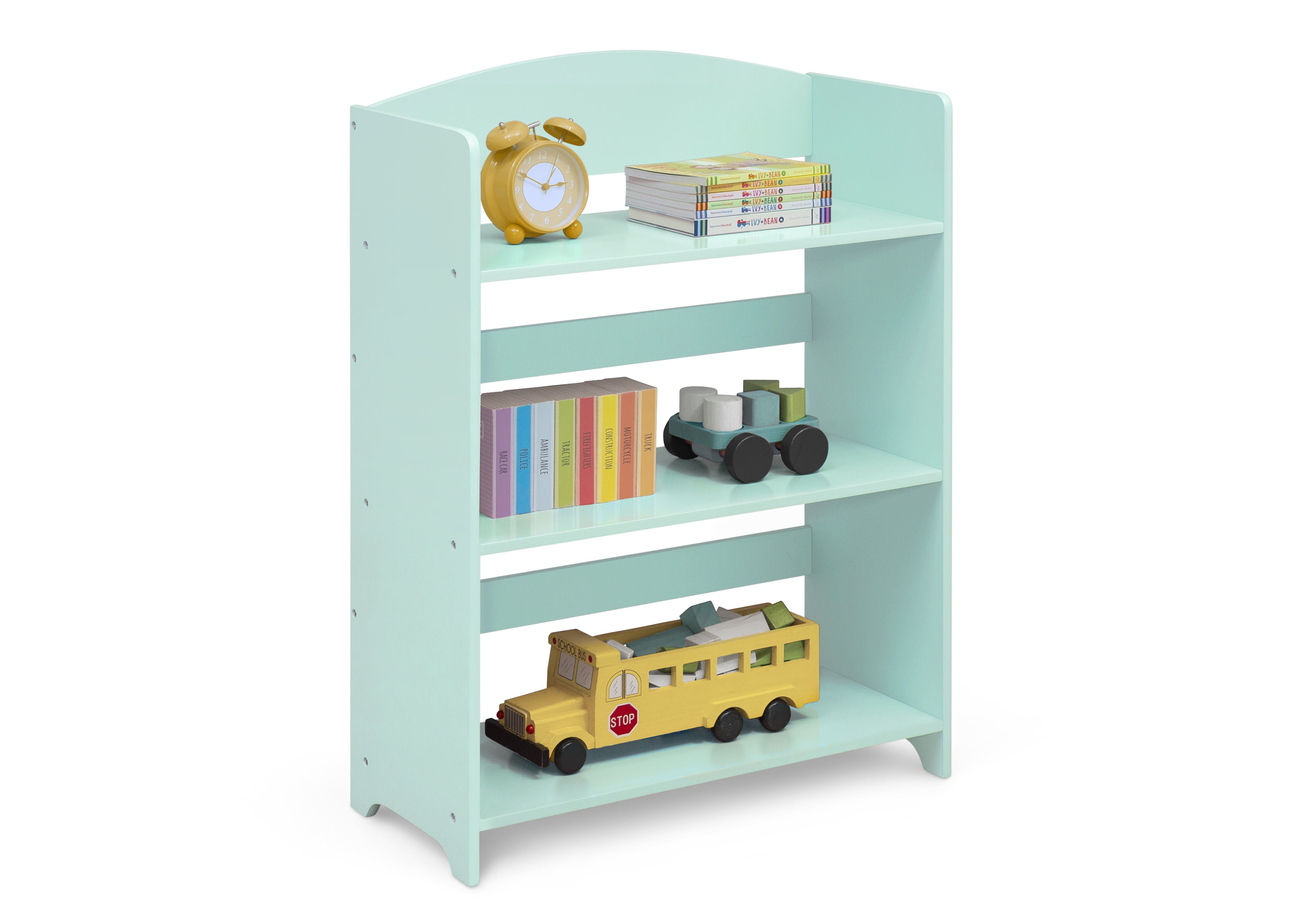 MySize Bookshelf - Adjustable & Modern Wooden Bookshelf for Home, Office, or Kids Room - Perfect for Organizing Books, Toys, and Decor