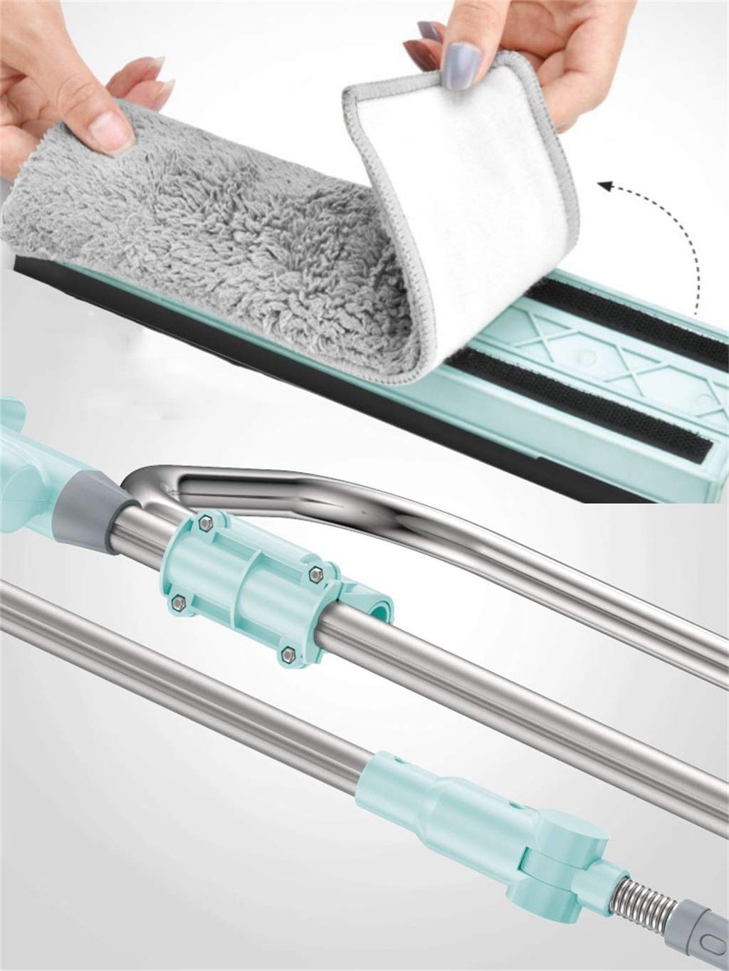 **Professional Extendable Rotating Shower Squeegee with Spray Head - Heavy Duty Rubber Window Cleaner for High Windows, Mirrors, Cars & Bathrooms - Perfect for Home Cleaning, Auto Detailing & Glass Maintenance**