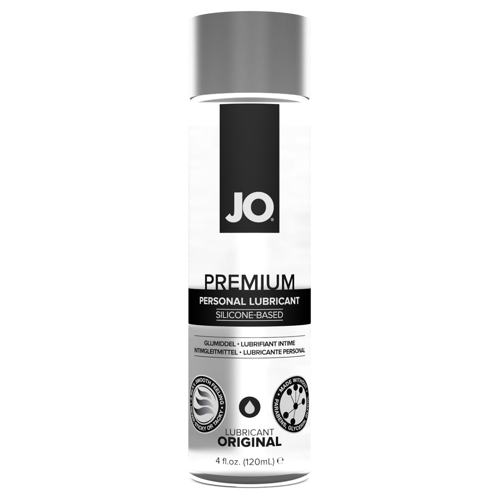 Premium JO Silicone-Based Personal Lubricant - Long-Lasting, Hypoallergenic, Waterproof - Ideal for Massage, Intimacy & Sensual Play