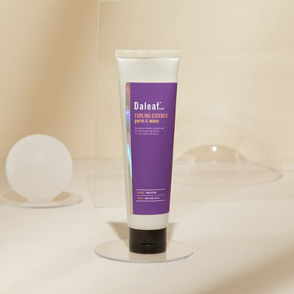 Daleaf Glam Curling Essence for Perm & Wave - 150ml Hair Styling Treatment for Defined Curls & Waves - Perfect for Salon & Home Use