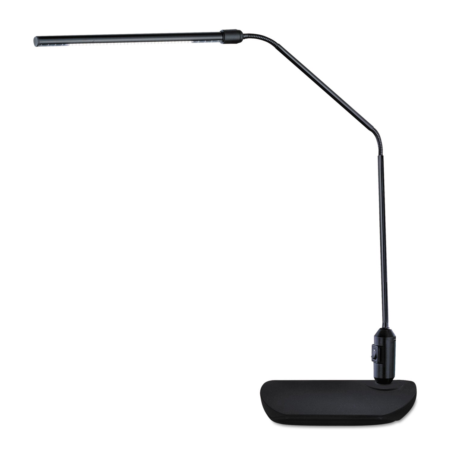 Alera® LED Desk Lamp with Interchangeable Base or Clamp - Adjustable 5.13