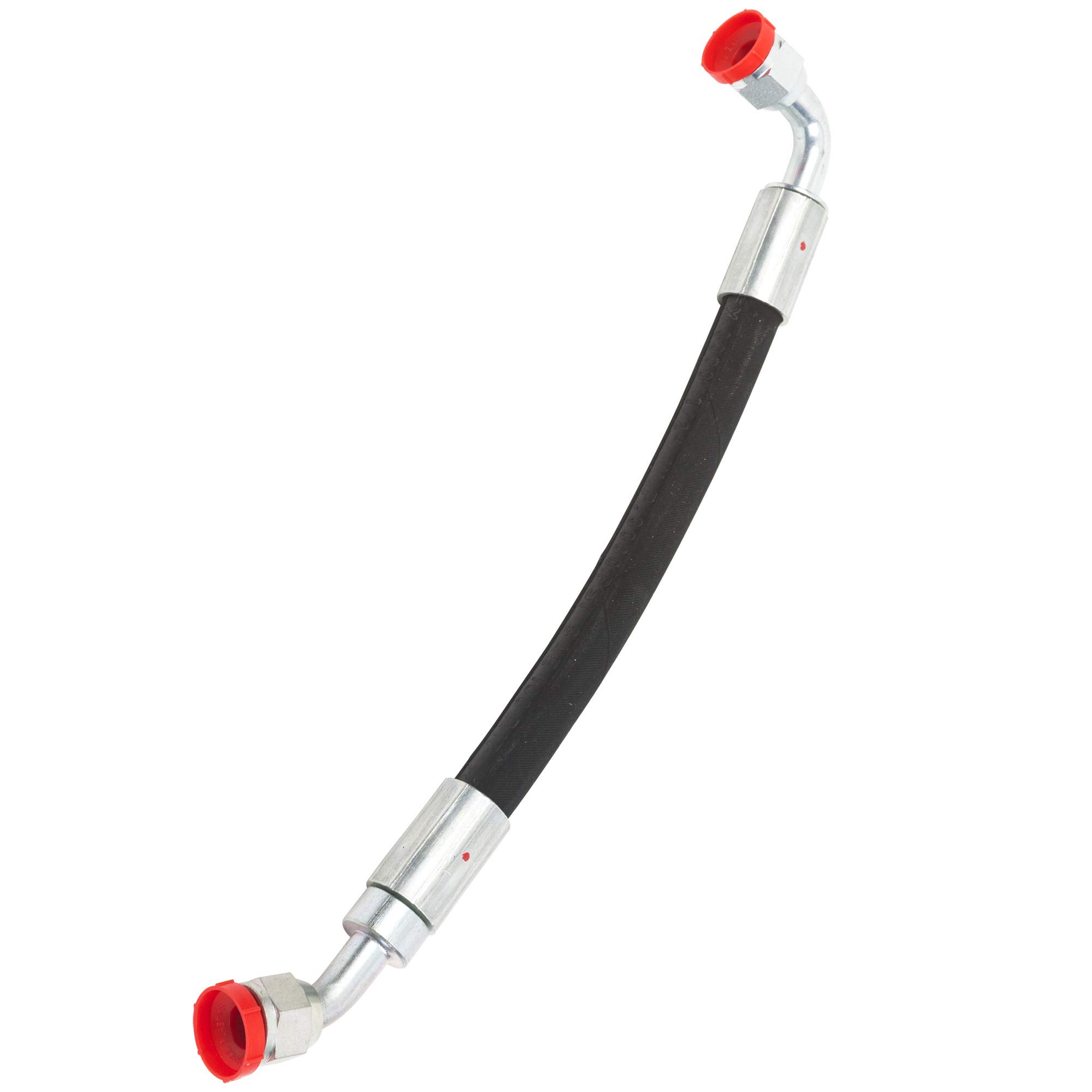 Exmark 103-3809 Left Hand Hydraulic Hose Replacement for Lazer Z HP 103-1680 - Compatible with Commercial Lawn Mowers & Landscaping Equipment