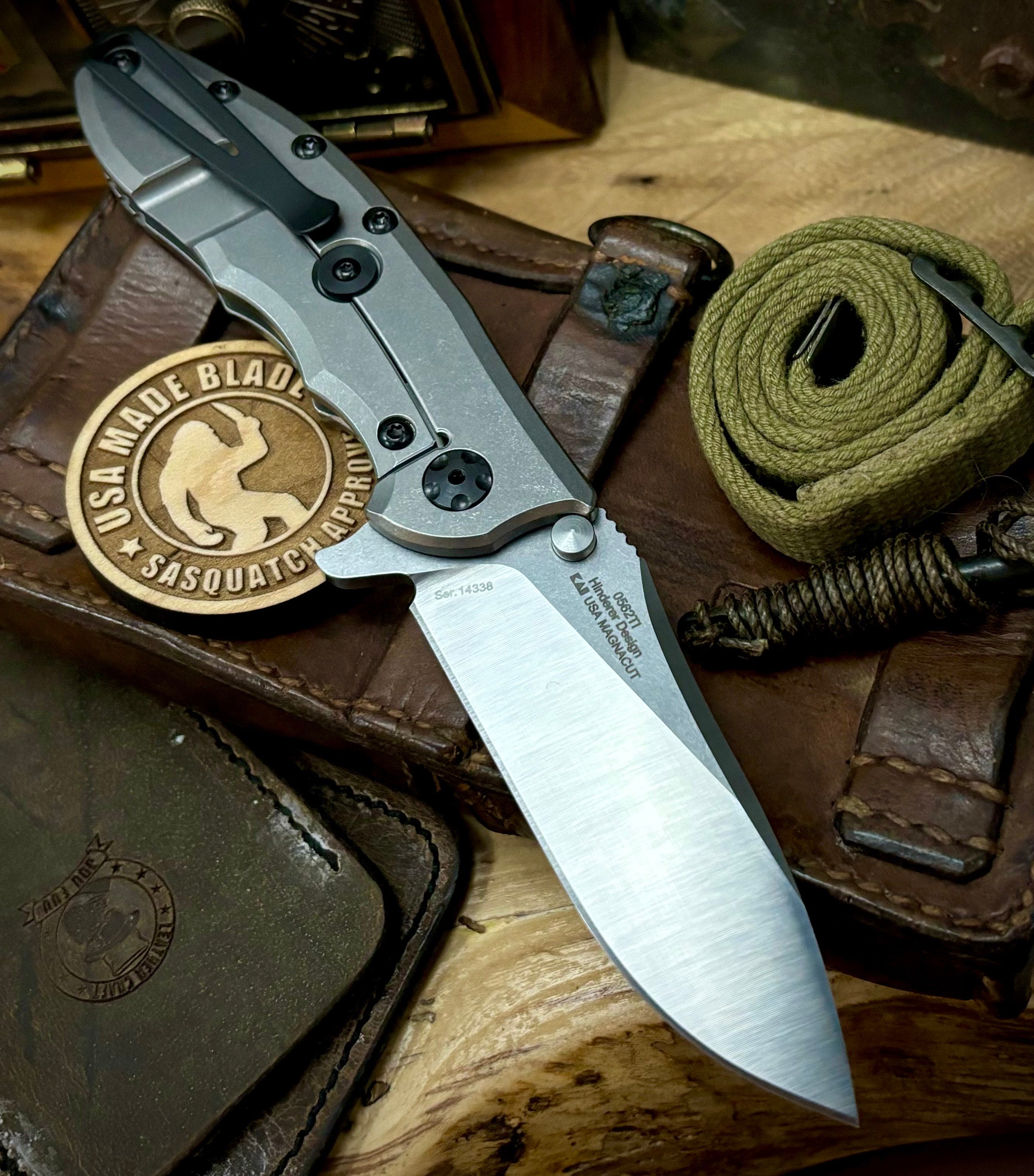 Zero Tolerance ZT0562TI Magnacut Folding Knife - Premium EDC Tactical Knife for Outdoor Camping, Hunting & Survival Gear