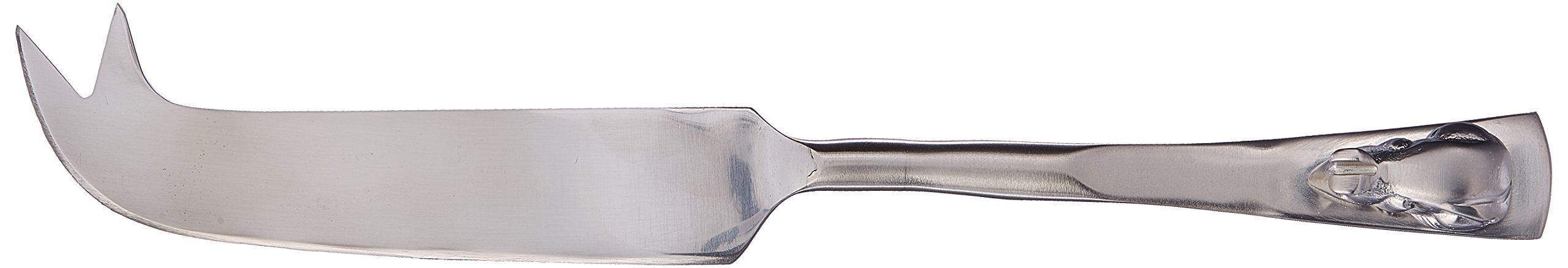 Abbott Collection Stainless Steel Cheese Knife with Mouse Design - Perfect for Cheese Platters, Charcuterie Boards & Wine Pairings