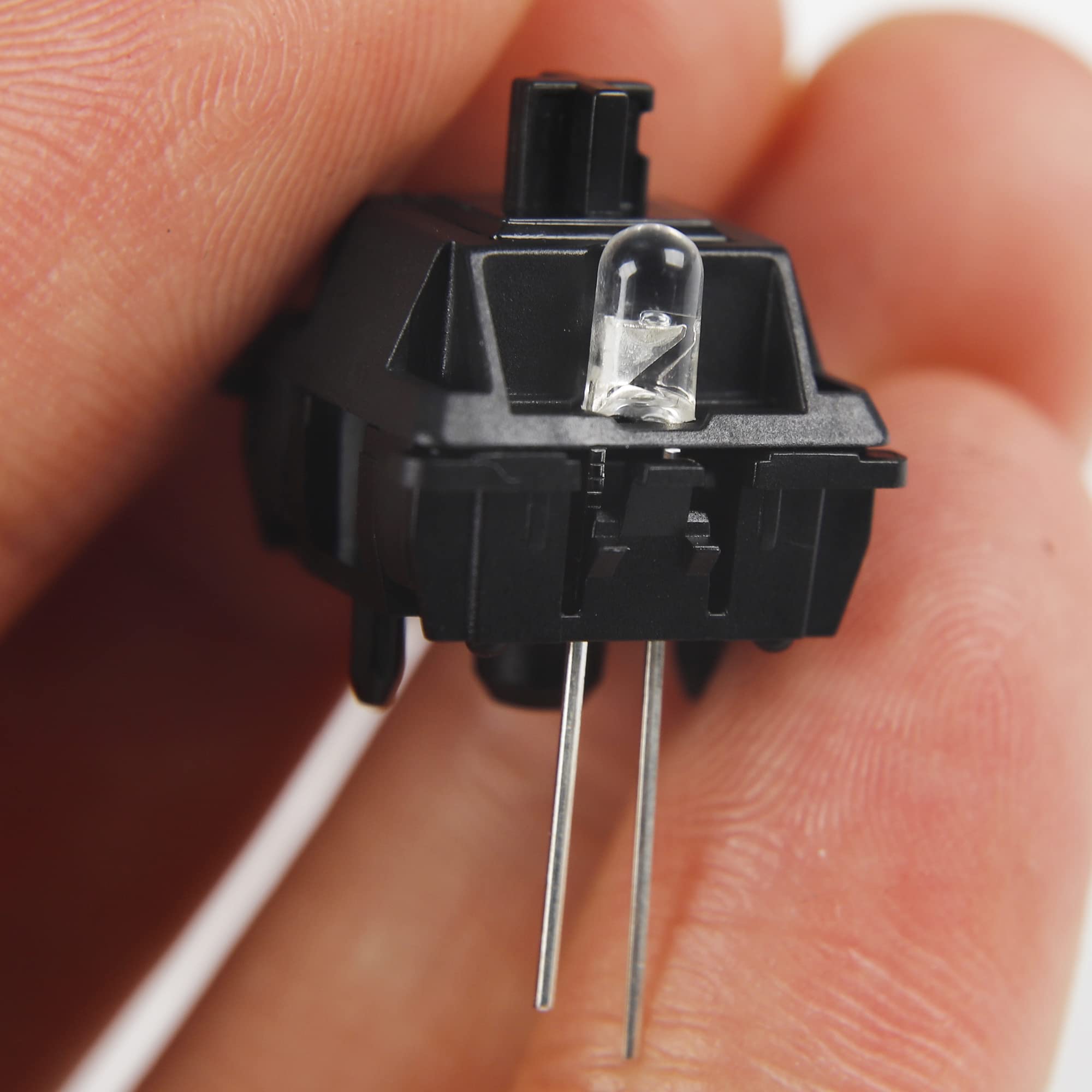Gateron Oil King V2 Linear Switches - 55g Force, Pre-Lubricated, 5-Pin Mechanical Keyboard Switches (110 PCS) - Smooth & Silent for Gaming, Typing & Office Work