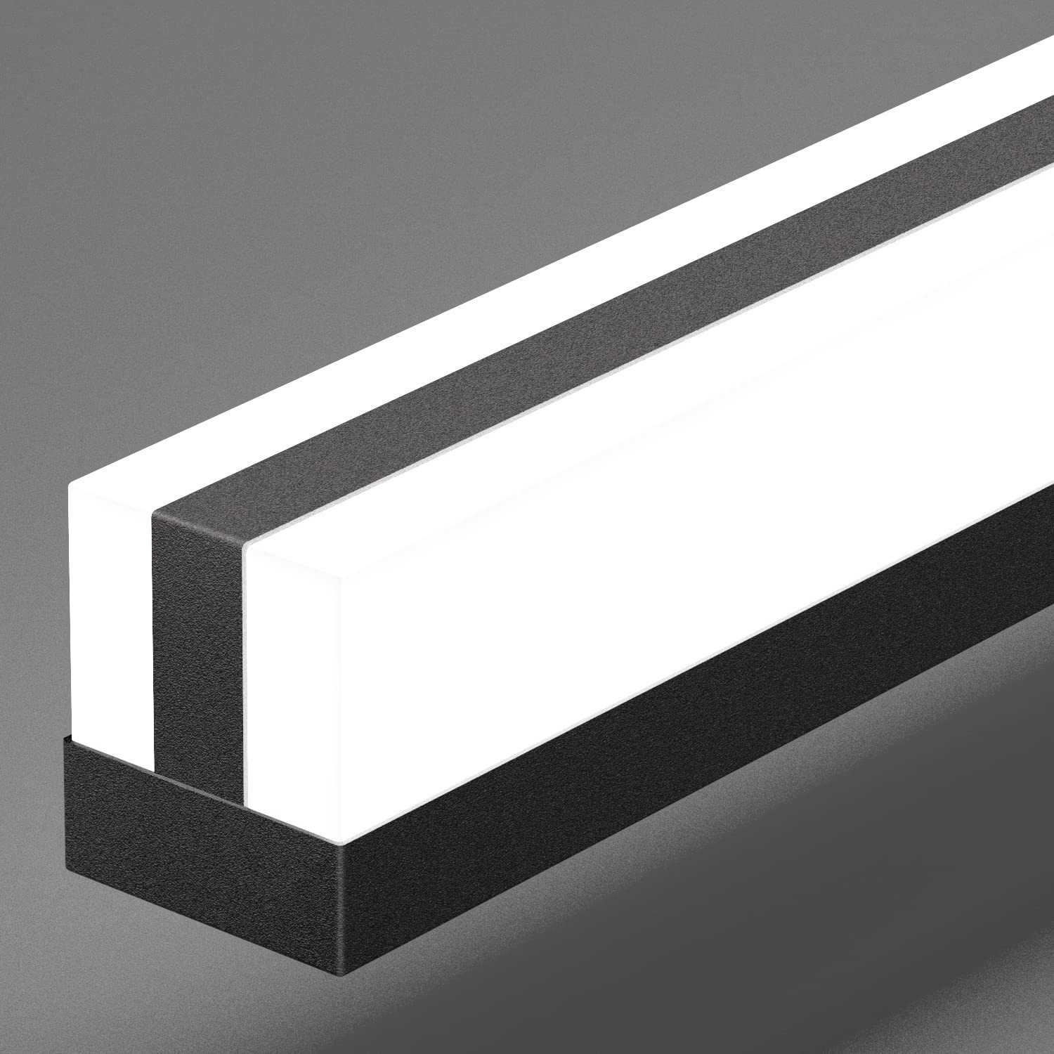 Dimmable LED Bathroom Vanity Lights - Matt Black Mirror Lights for Home Decor