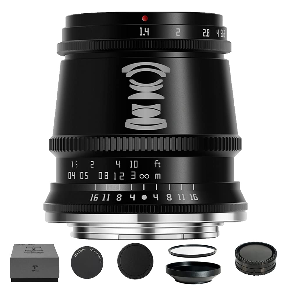 TTArtisan 17mm F1.4 APS-C Large Aperture Manual Focus Prime Lens for L Mount - Compatible with Leica L/TL/CL & Sigma FP Cameras - Perfect for Street, Portrait & Low Light Photography