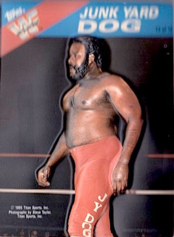 1985 Topps WWF 3D Pro Wrestling Stars #12 Junk Yard Dog - Vintage Wrestling Trading Card - Perfect for Collectors & WWE Memorabilia Fans - Great for Display, Gifts, and Nostalgic Sports Collections