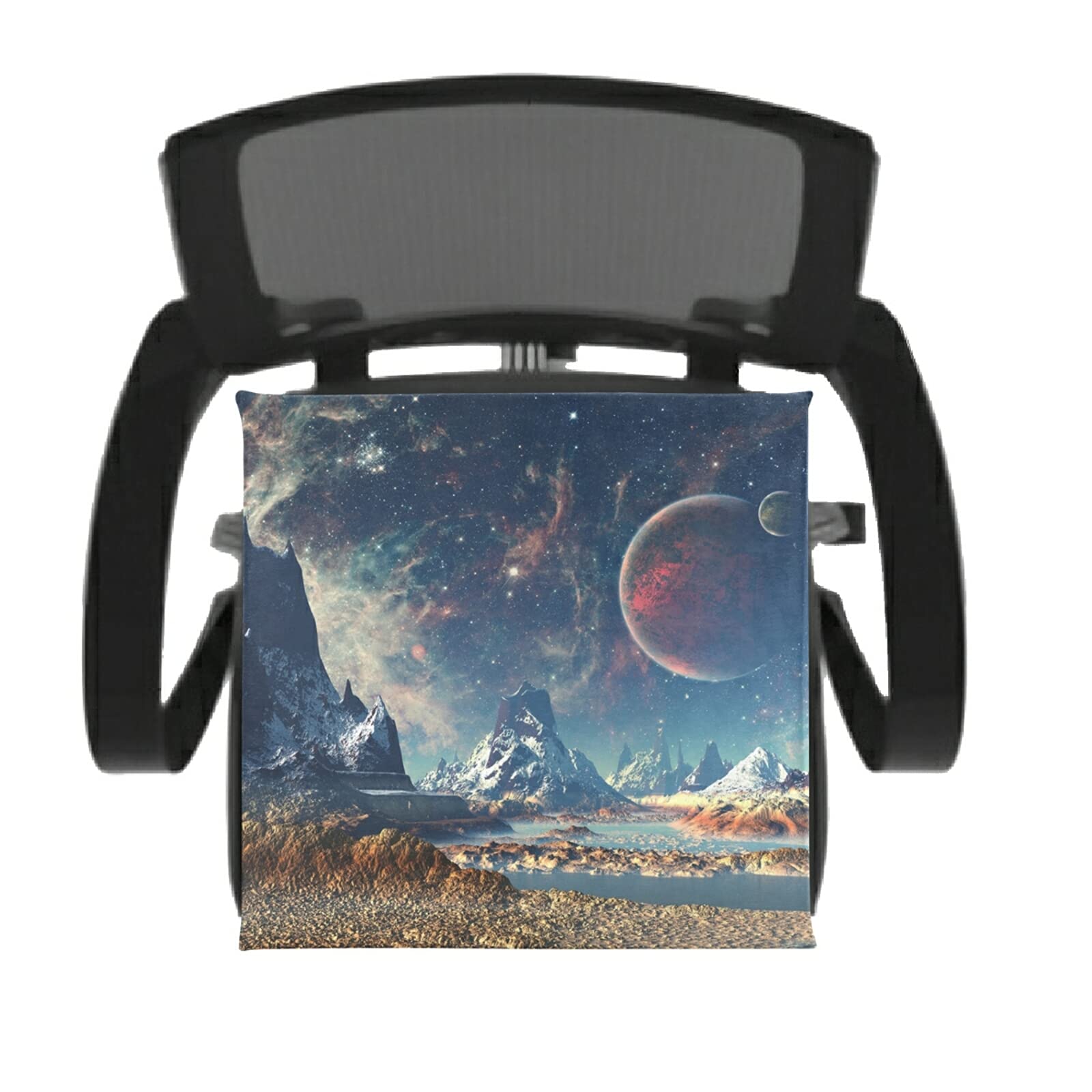 Alien Planet Memory Foam Seat Cushion - Washable Chair Pad for Office, Kitchen & Dining Chairs - Comfortable Support for Home & Work