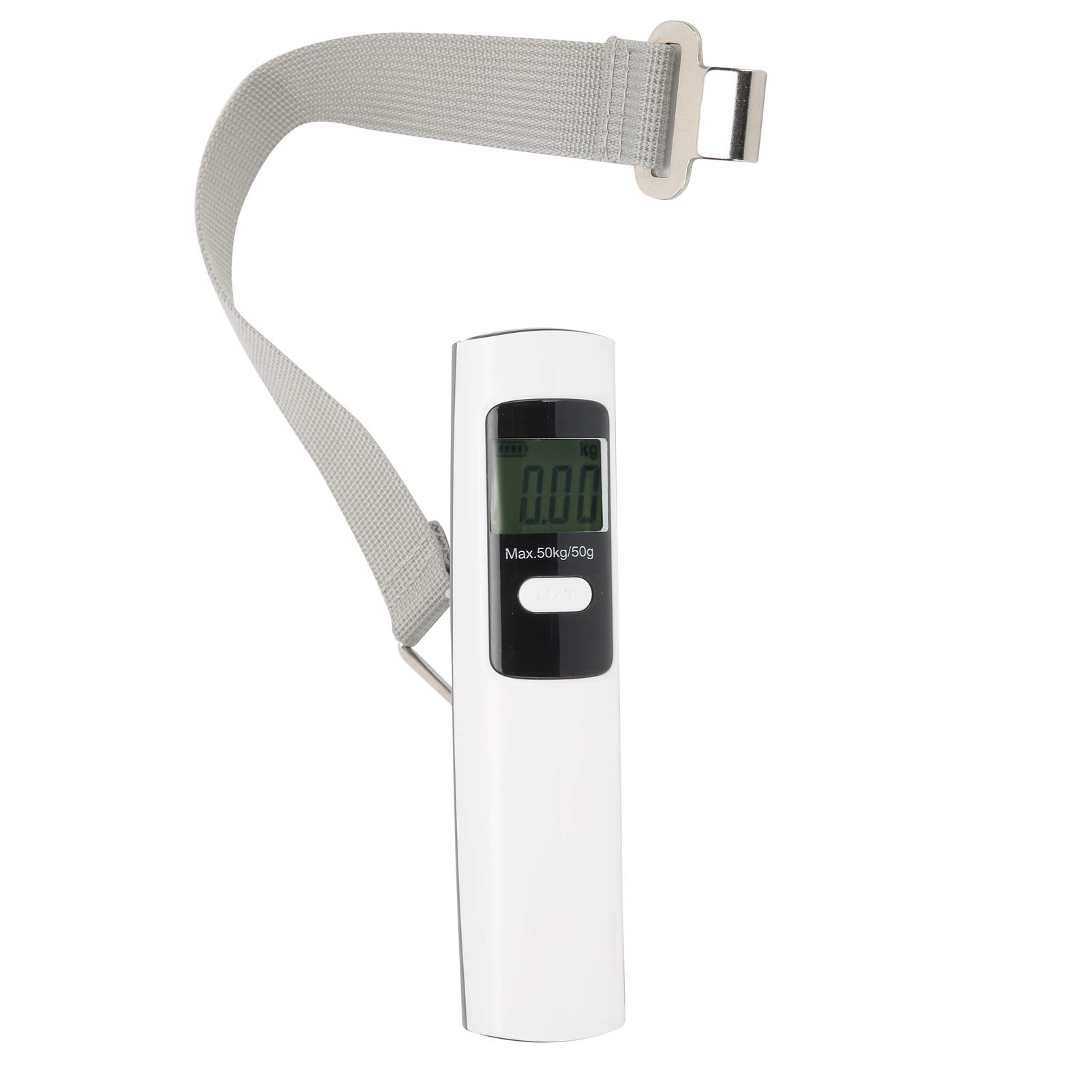 Jeffergarden Digital Luggage Scale with LCD Display - Portable Battery-Free Suitcase Weighing Scale for Travel, Airports, and Shipping (No Battery Required) - Perfect for Airlines, Cruise Ships, and International Travel Packing
