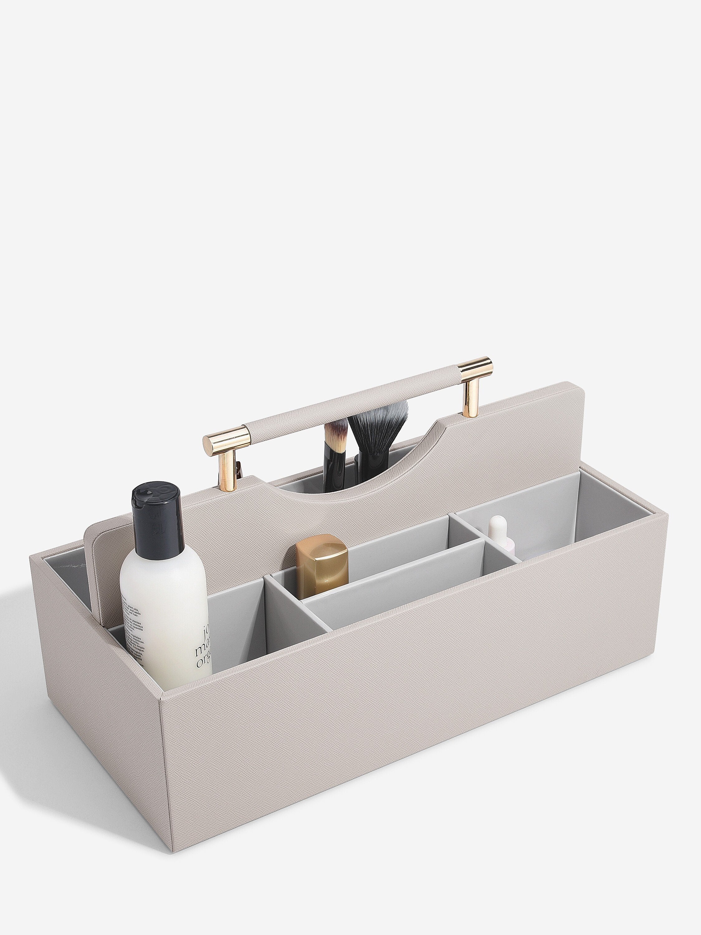 Large Cosmetic Organizer with Multiple Compartments - Perfect for Makeup Storage & Travel | Beauty Vanity & Bathroom Organization