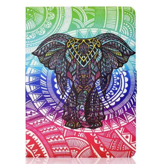 iPad Air 4 10.9-inch (2020 Model) Cute Cartoon Leather Stand Case with Auto Sleep/Wake - Perfect for Work, Study & Entertainment