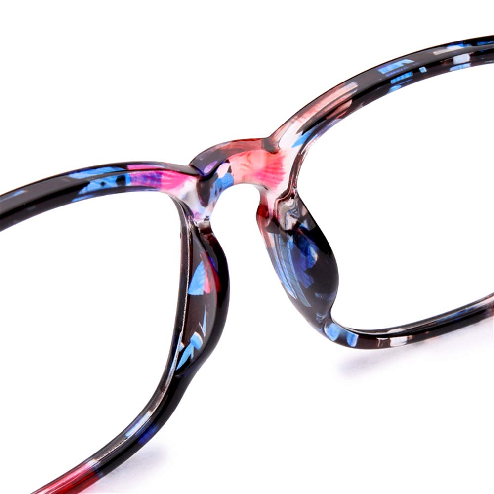 JCERKI Unisex Black Frame Myopia Glasses for Nearsightedness - Clear Distance Vision for Reading, Driving & Computer Work