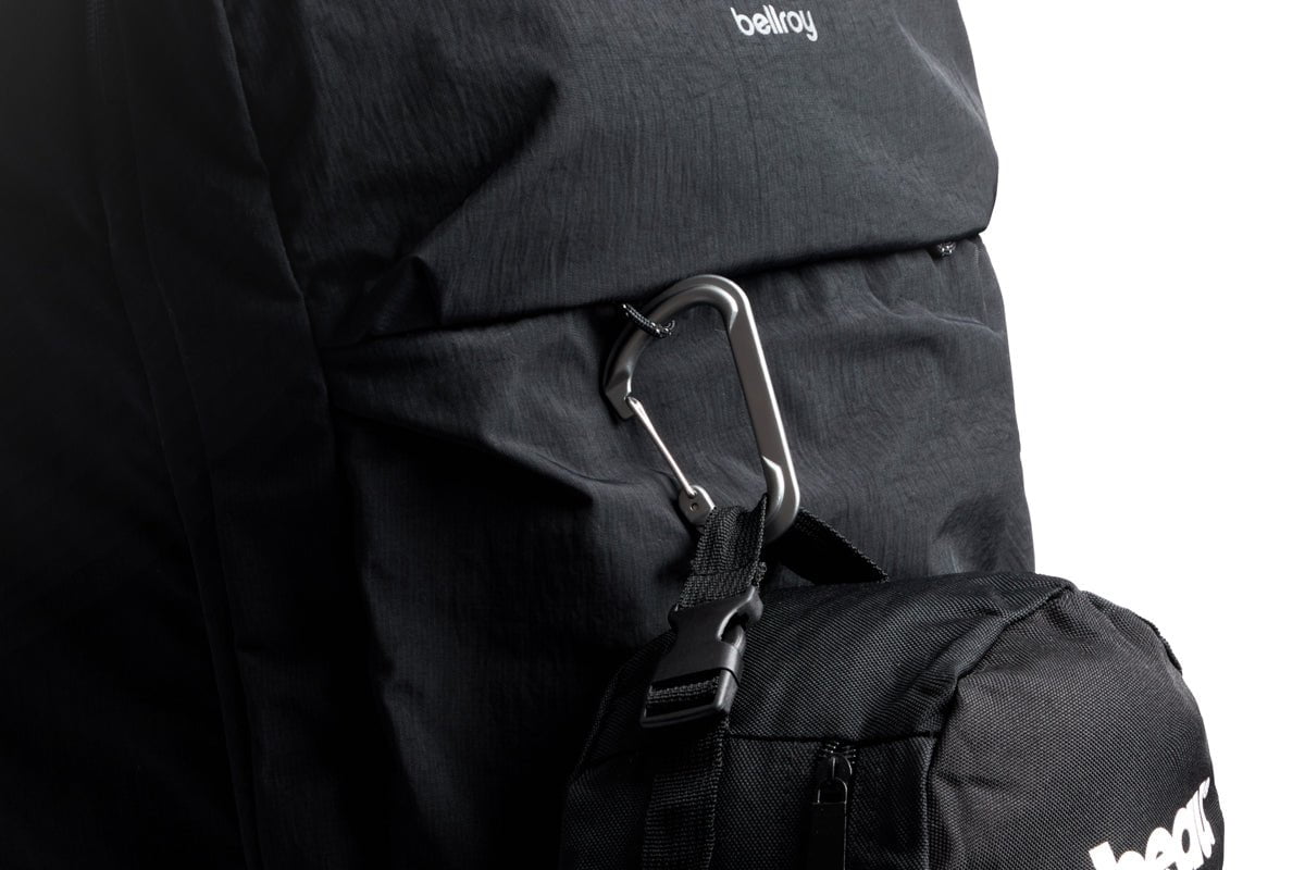 Bellroy Lite Travel Pack 30L - Lightweight Waterproof Backpack for Hiking, Camping & Air Travel | Durable Carry-On Luggage with Laptop Compartment