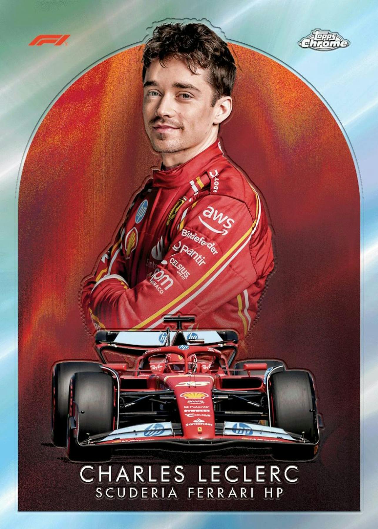2024 Topps Chrome F1 Formula 1 Racing Cards Hobby Pack - Collectible Trading Cards for F1 Fans & Sports Memorabilia Enthusiasts - Perfect for Gifts, Display, and Trading