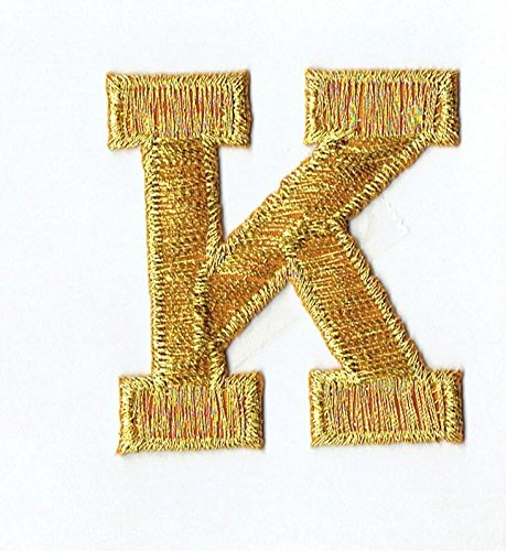 Gold Letter K