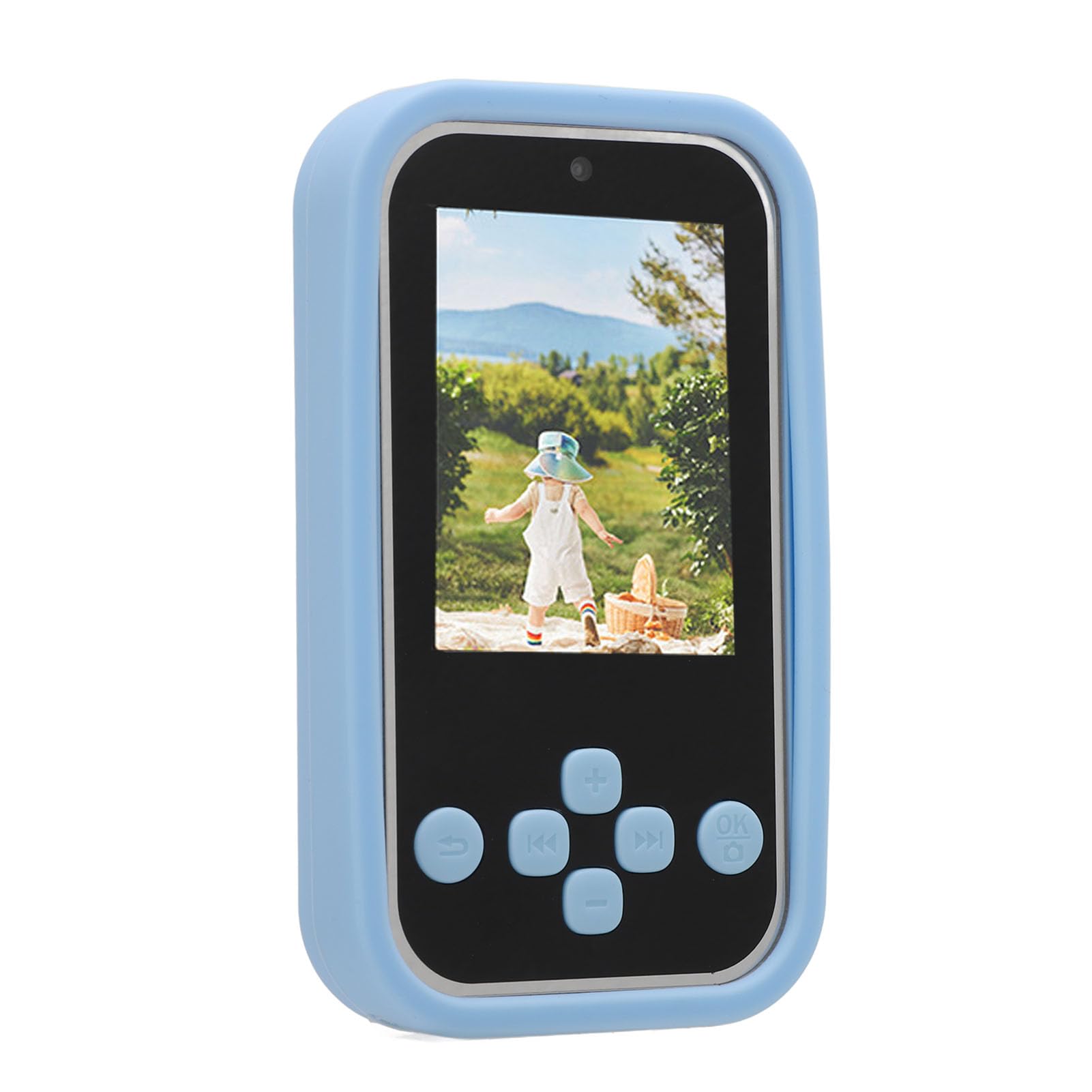 48MP Digital Camera with 1080P Autofocus - 2.4 Inch Touch Screen Vlogging Camera, MP3 Music Player & E-Book Reader (Blue) - Perfect for Travel, YouTube Videos & Everyday Photography
