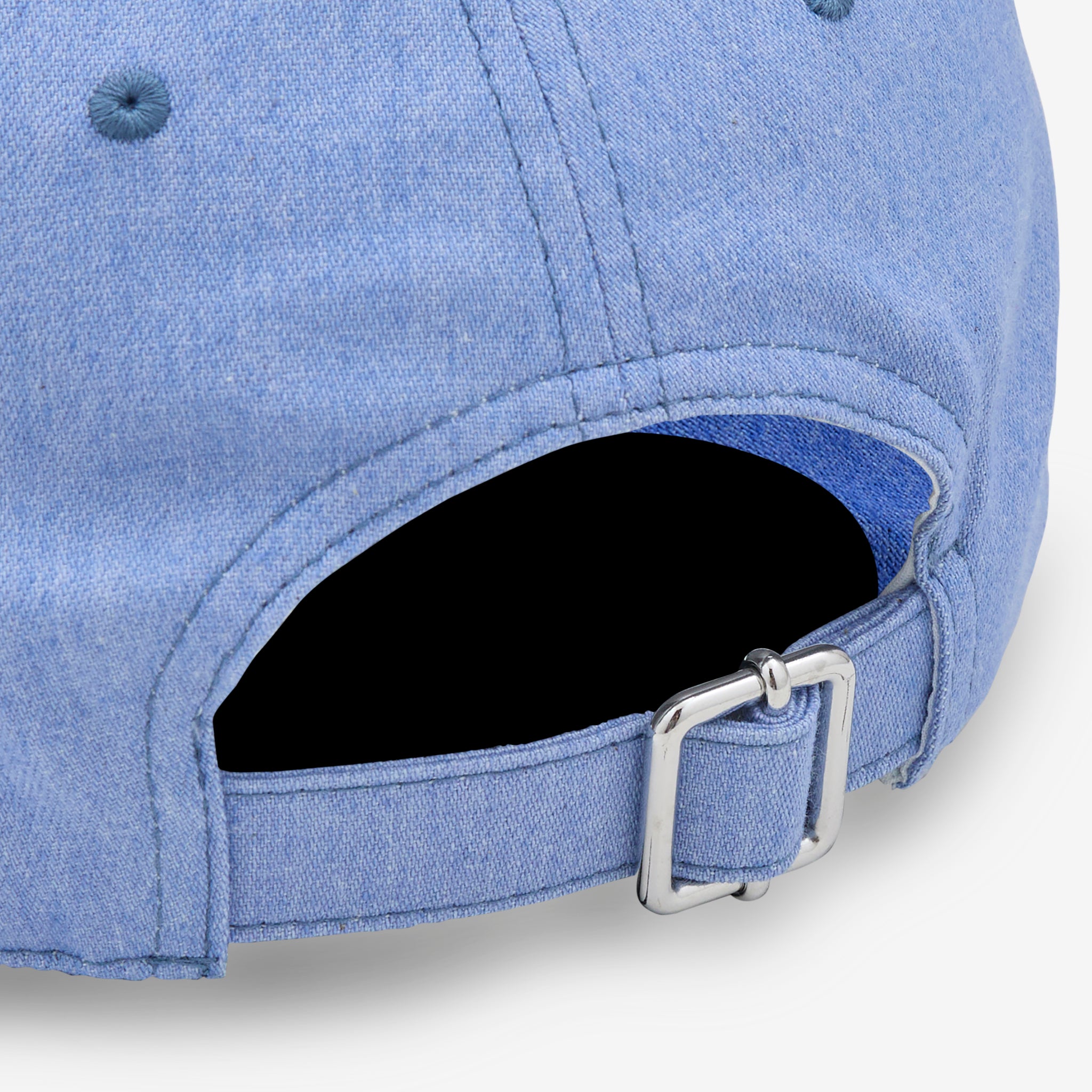 Custom Embroidered Logo Baseball Cap - Iris Blue Adjustable Dad Hat for Men & Women - Perfect for Sports, Outdoor Activities & Branding