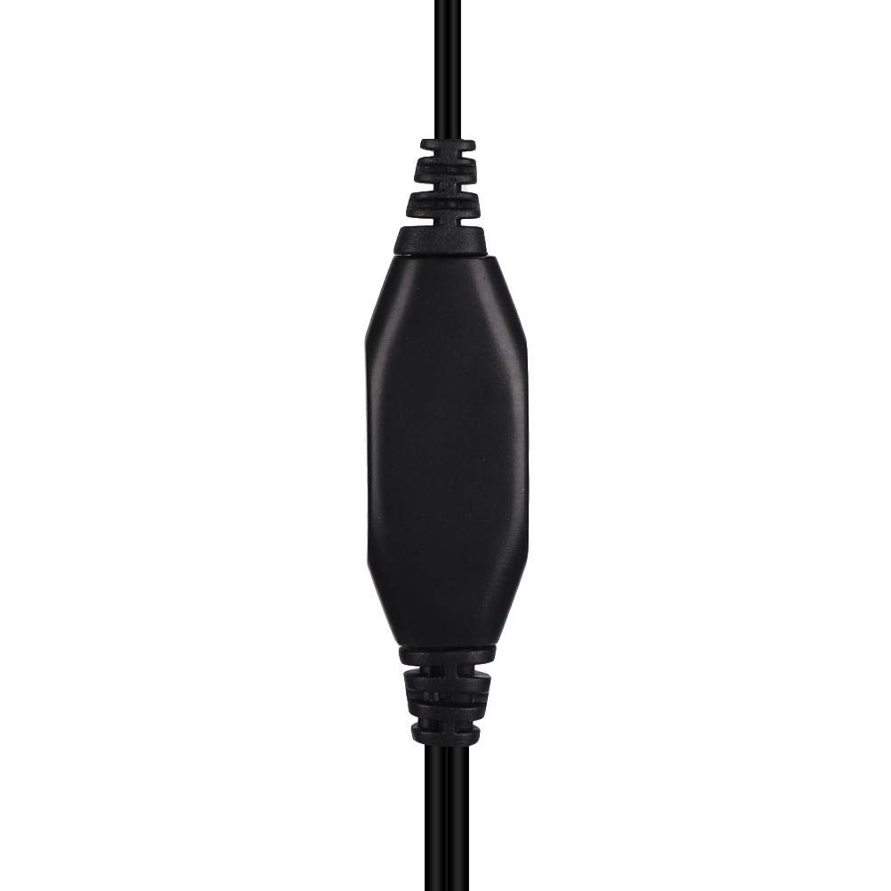 Talkie Headphone with Air Acoustic Tube & Throat Vibration PTT Mic - Compatible with BaoFeng UV-XR, A-58, UV-9R Plus, GT-3WP - Ideal for Two-Way Radio Communication, Security, and Outdoor Activities