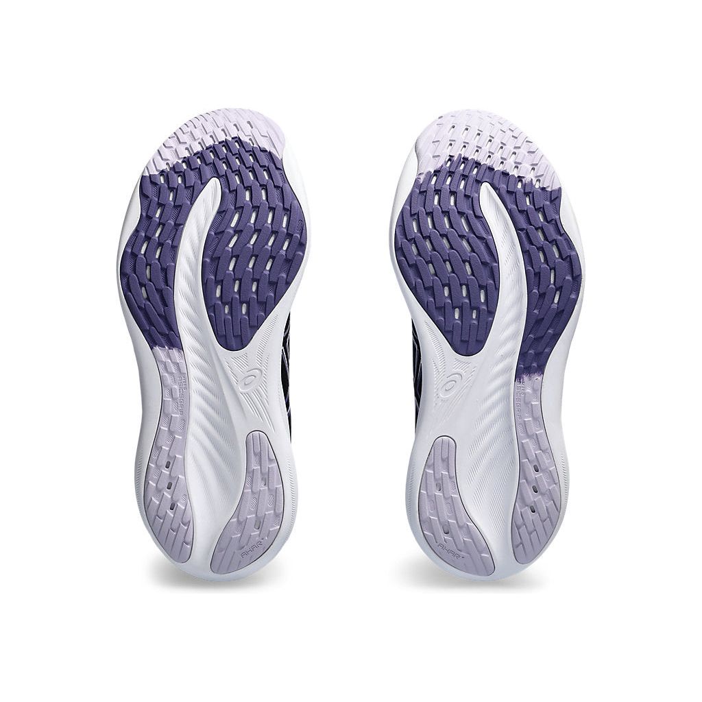 Asics Women's Gel Nimbus 26 Running Shoes - Black Dusty Purple | Lightweight Cushioned Sneakers for Women | Perfect for Jogging, Gym Workouts & Daily Walking