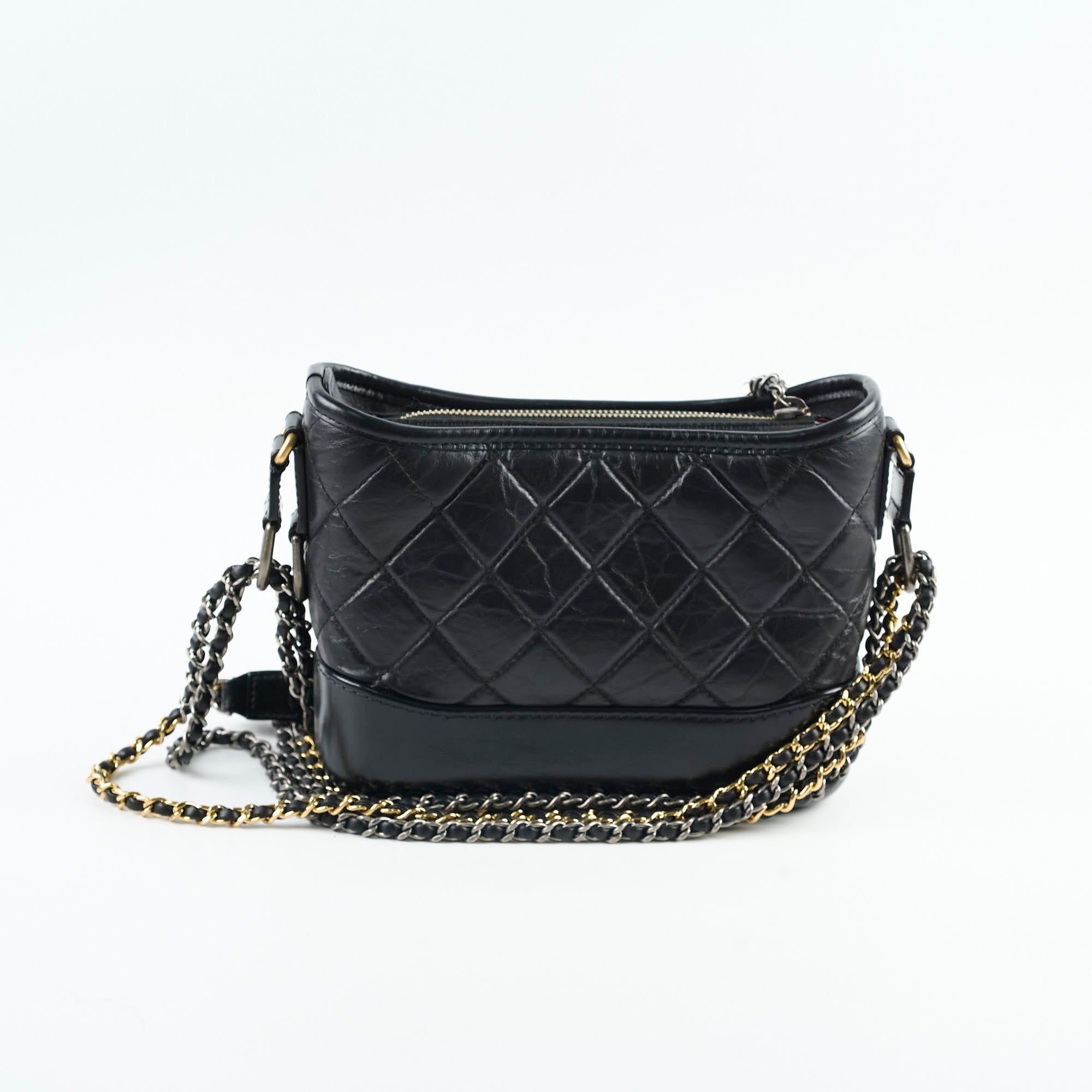 Chanel Small Gabrielle Calfskin Black Crossbody Bag - Luxury Designer Handbag for Women | Perfect for Date Night, Office & Evening Events