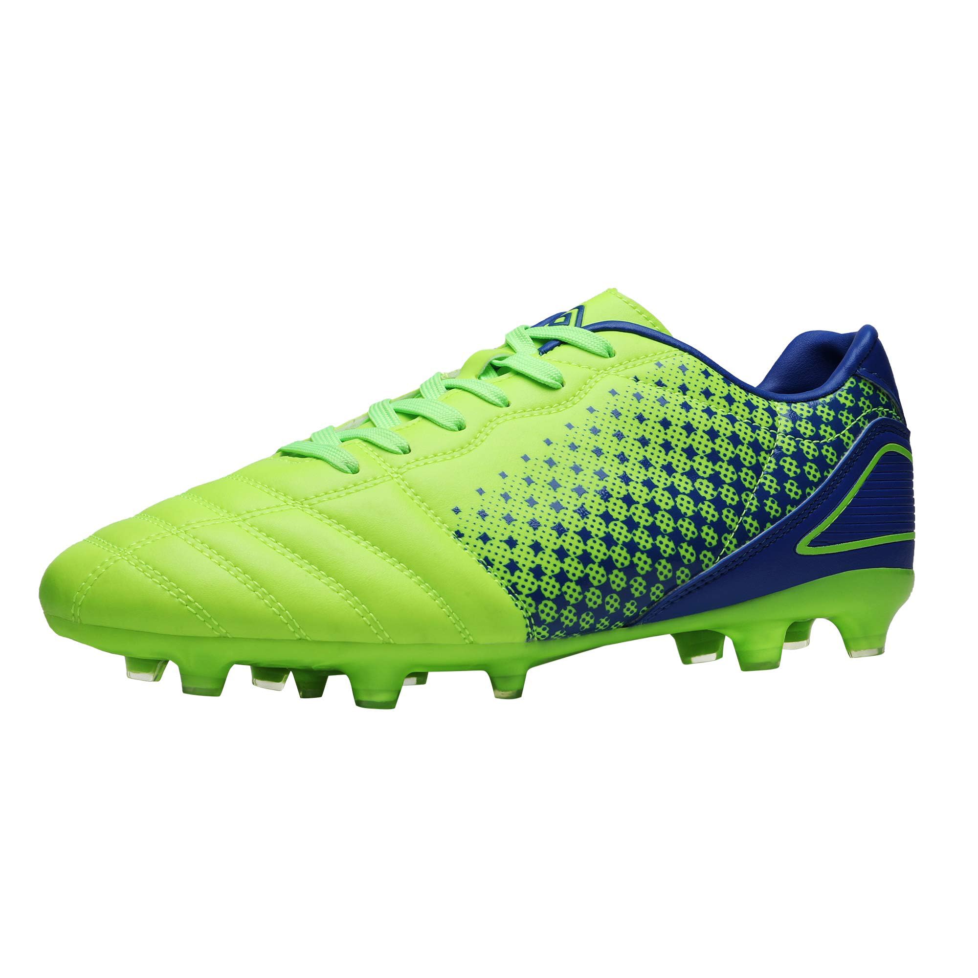 DREAM PAIRS Men's Firm Ground Soccer Cleats - Lightweight Football Shoes for Turf & Outdoor Play - Perfect for Training, Matches & Casual Wear