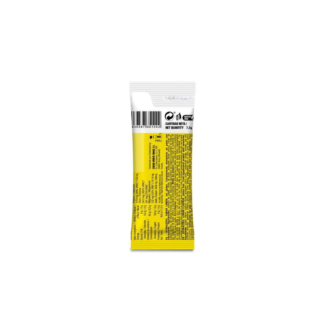 226ERS Hydrazero Electrolyte Drink Mix 7.5g - Lemon Flavor | Rapid Hydration Powder for Athletes & Workout Recovery | Perfect for Running, Cycling & Sports Performance