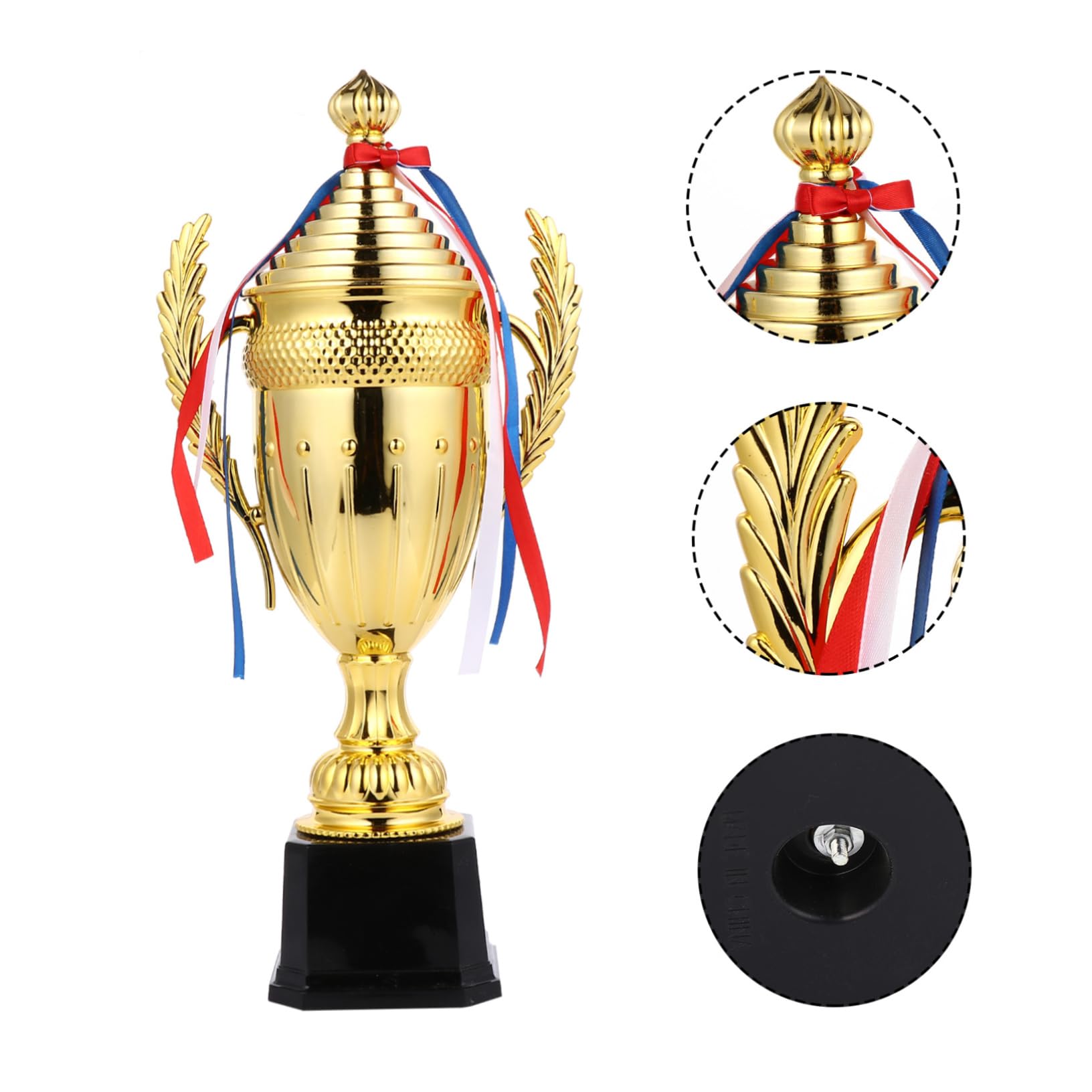 BELLIFFY Plastic Winner Cup Trophy - Mini Football Trophies for Sports Awards, Incentive Toys, Reusable & Durable - Perfect for School Events, Team Celebrations, and Kids' Motivational Rewards