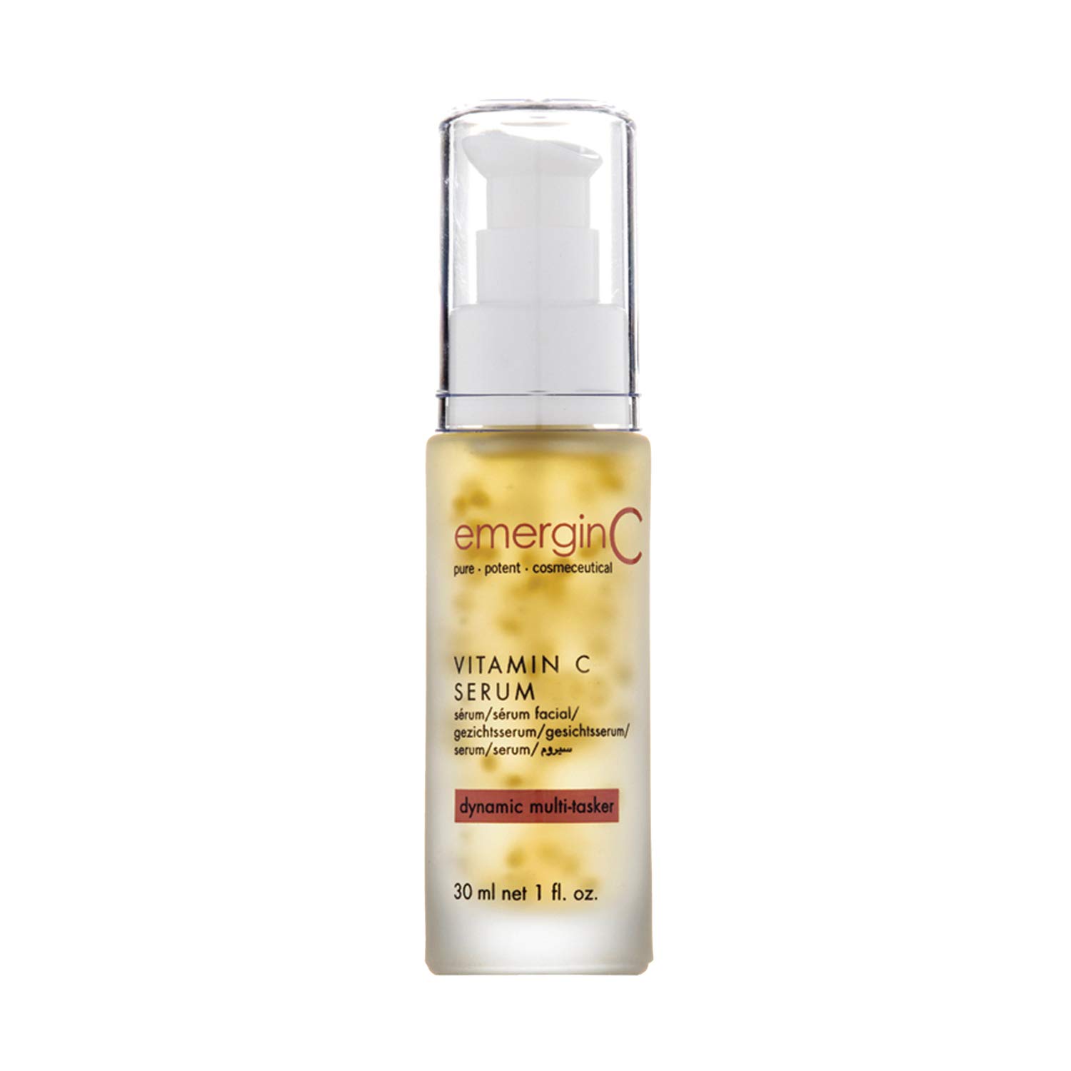 emerginC 12% Vitamin C Facial Serum - Extra Strength Anti-Aging Serum with Micro-Encapsulated Vitamin C for Dark Spots & Wrinkles (1oz/30ml) - Brightening Face Serum for Day & Night Skincare Routine