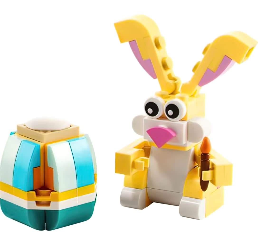 Best Lego Easter Gift Sets - Rabbit 40523, Sheep 40380, Easter Bunny 40463 & Creator Bunny & Egg 30583 - Fun Building Activity with Sticker Book for Kids - Perfect for Easter Decorations, Gifts & Family Playtime