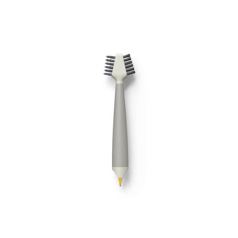 Joseph Joseph CleanTech 3-in-1 Detail Cleaning Brush Set - Multi-Purpose Scrubber for Kitchen, Bathroom & Household Cleaning - Perfect for Grout, Tiles & Hard-to-Reach Areas