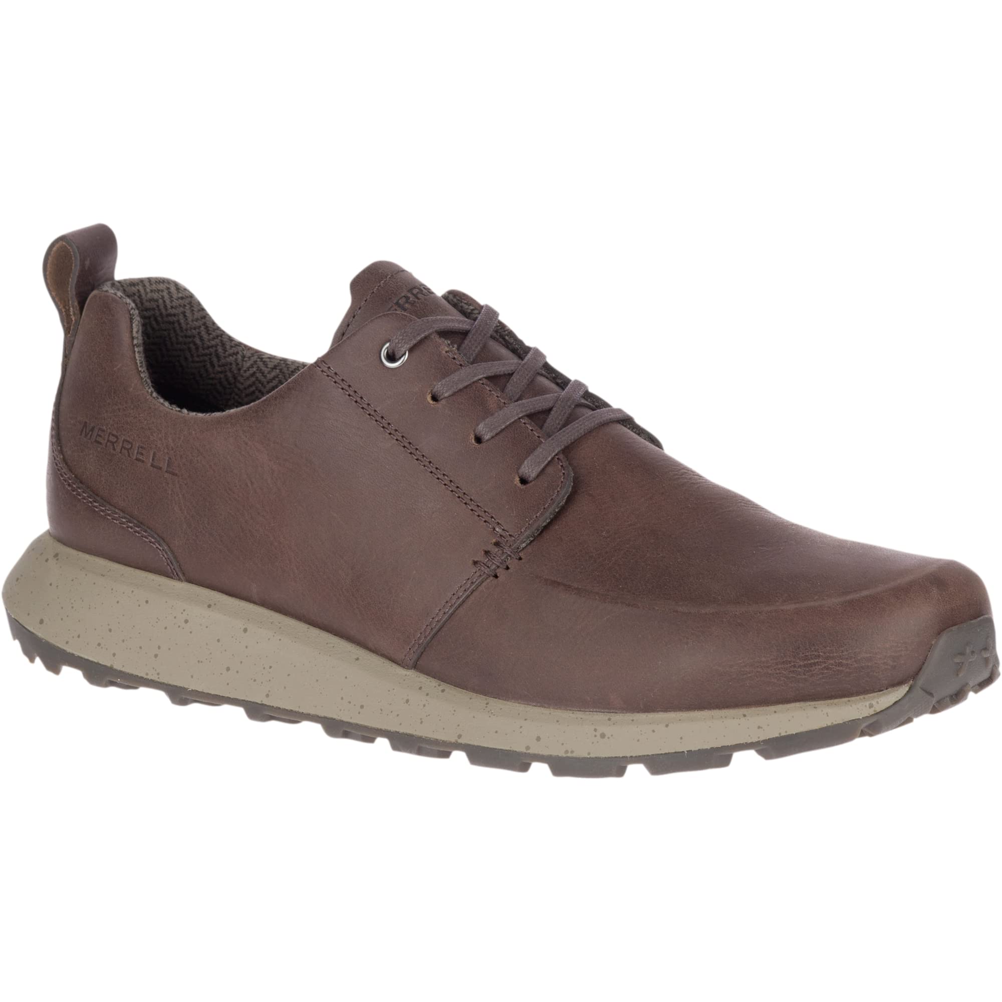Merrell Men's Ashford Moccasin - Comfortable Slip-On Shoes for Walking, Casual Wear & Outdoor Activities | Lightweight & Durable Leather Loafers for Men