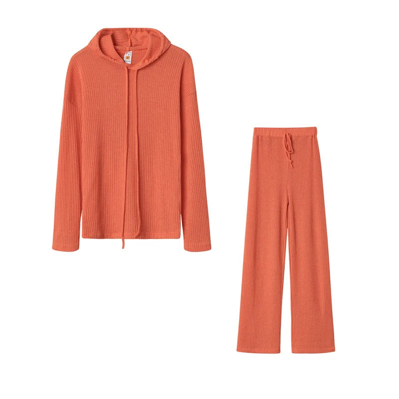 Trendy Women's Long Sleeve Baggy Hat Casual Suit Set for Spring & Fall | Comfortable Loose Fit Outfit for Streetwear, Travel & Daily Wear