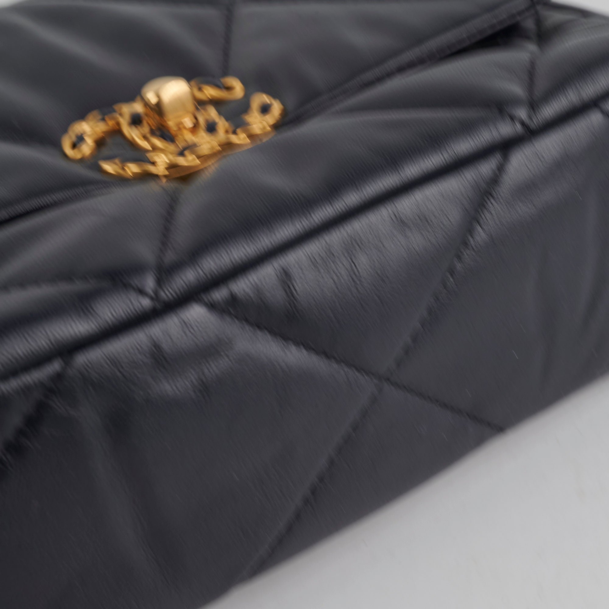 Chanel Small 19 Navy Blue Leather Shoulder Bag - Luxury Designer Handbag for Women | Perfect for Work, Travel & Evening Events