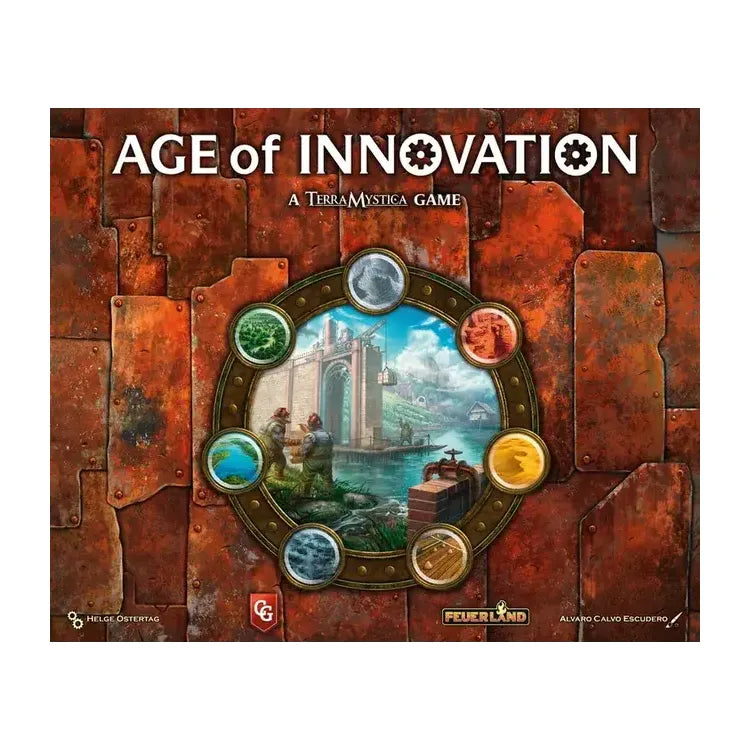 Age of Innovation Board Game - Strategy & Civilization Building for Adults & Teens - Perfect for Family Game Nights & Educational Fun
