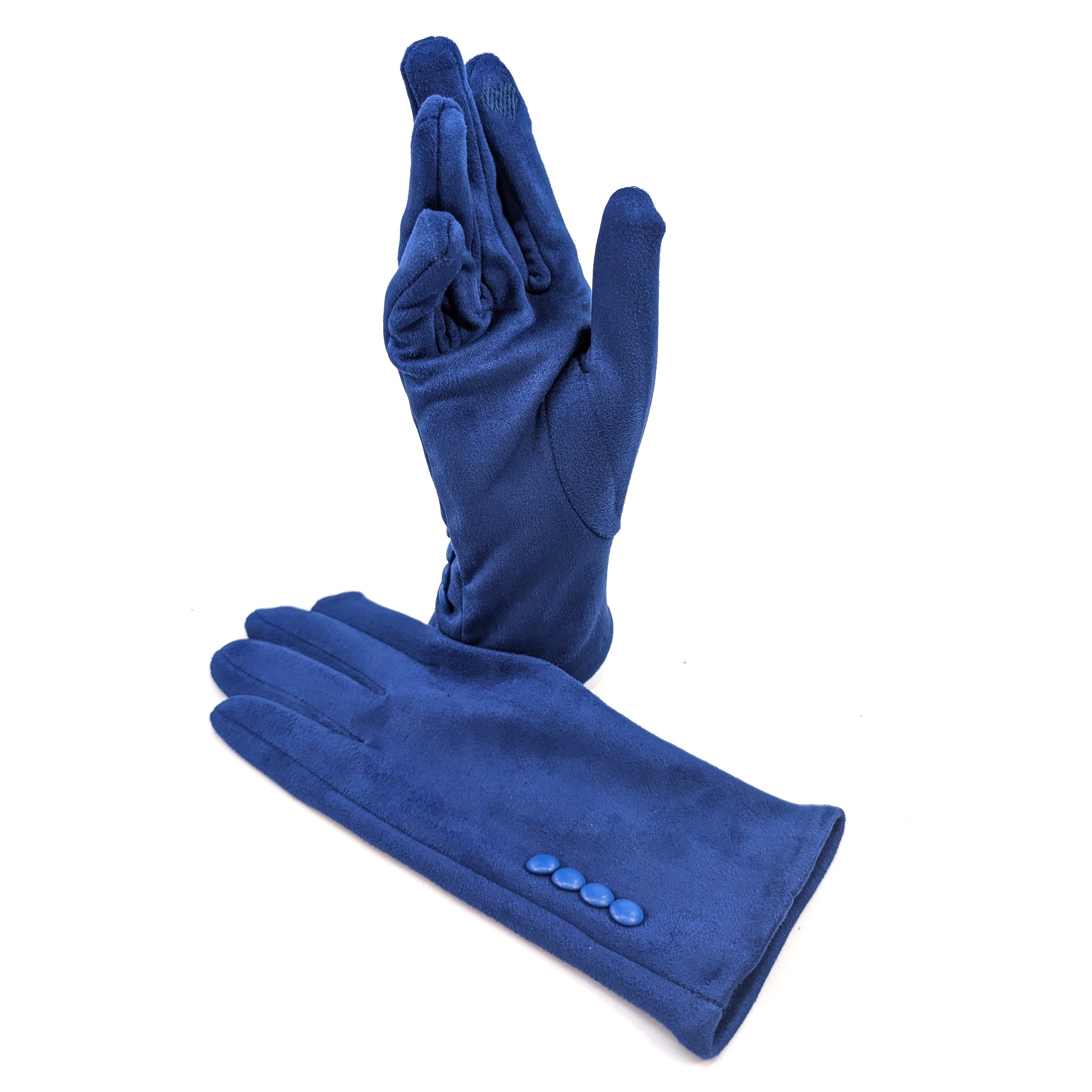 Royal Blue Bright Color Gloves - Winter Warm Gloves for Outdoor Activities, Sports & Fashion