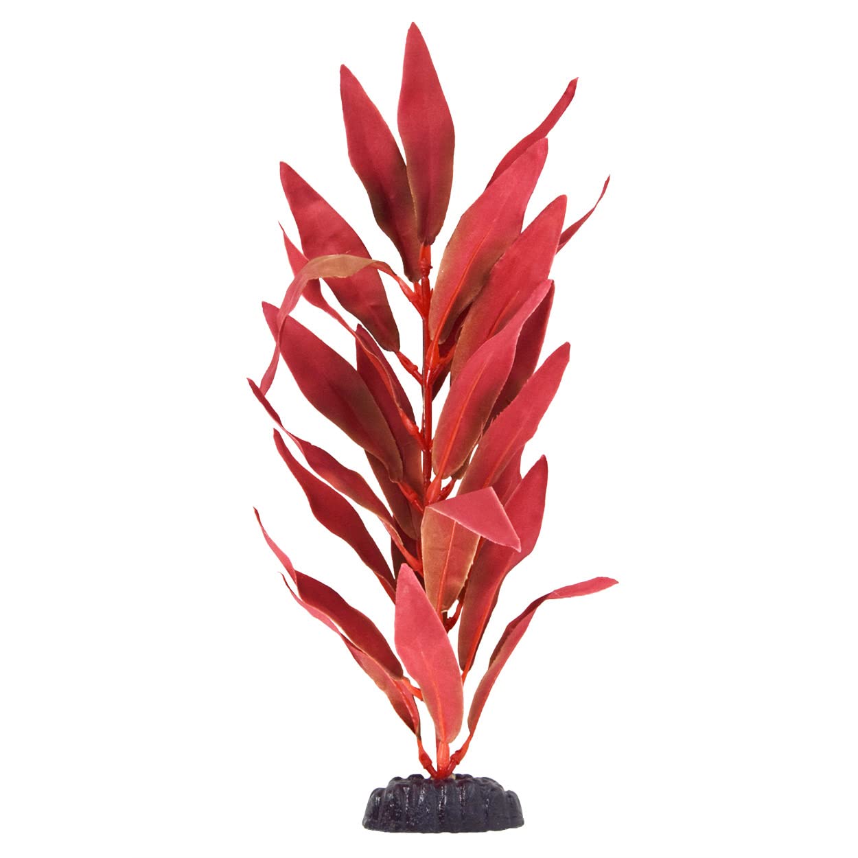 12 Inch Underwater Treasures Silk Red Hygro Aquatic Plant for Freshwater Aquariums - Perfect for Fish Tanks, Aquascaping & Planted Aquarium Decor
