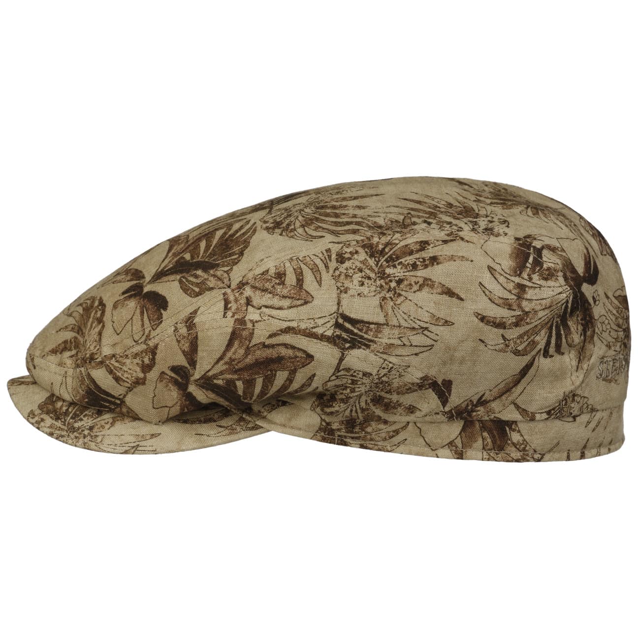 Stetson Conteo Sustainable Linen Flat Cap for Men - Eco-Friendly Summer Hat for Outdoor Activities, Travel & Casual Wear