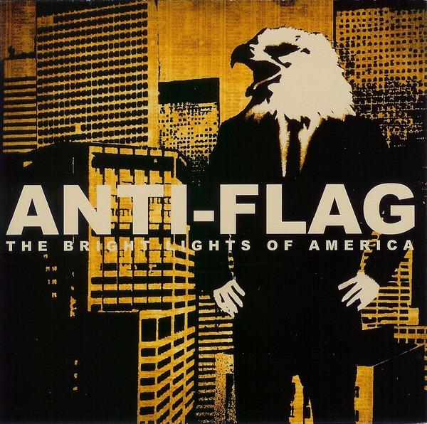 Anti-Flag - The Bright Lights of America CD | Punk Rock Music Album | Perfect for Road Trips & Political Protest Playlists