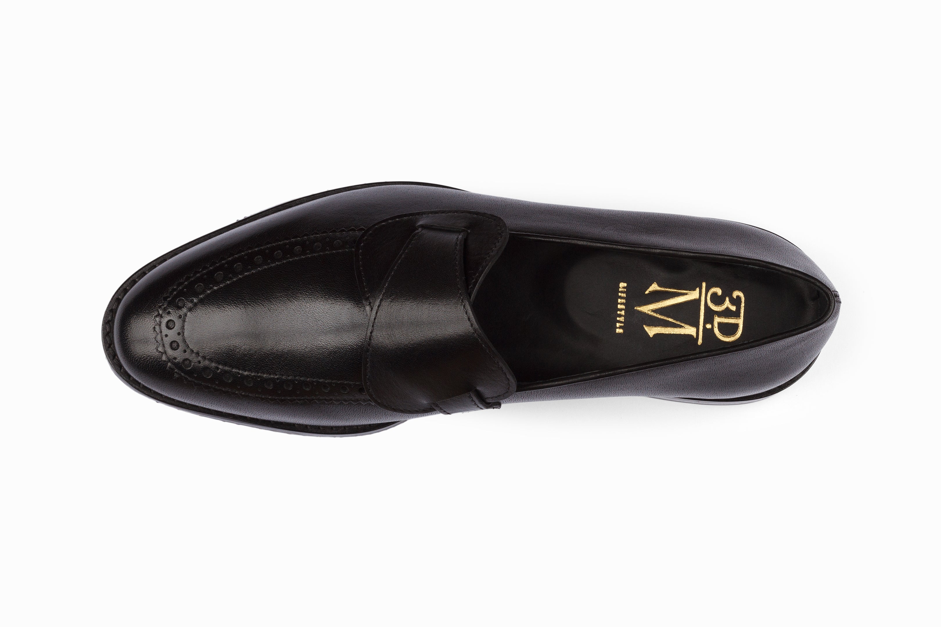 Black Butterfly Loafers for Women - Comfortable Slip-On Shoes for Work, Office & Casual Wear
