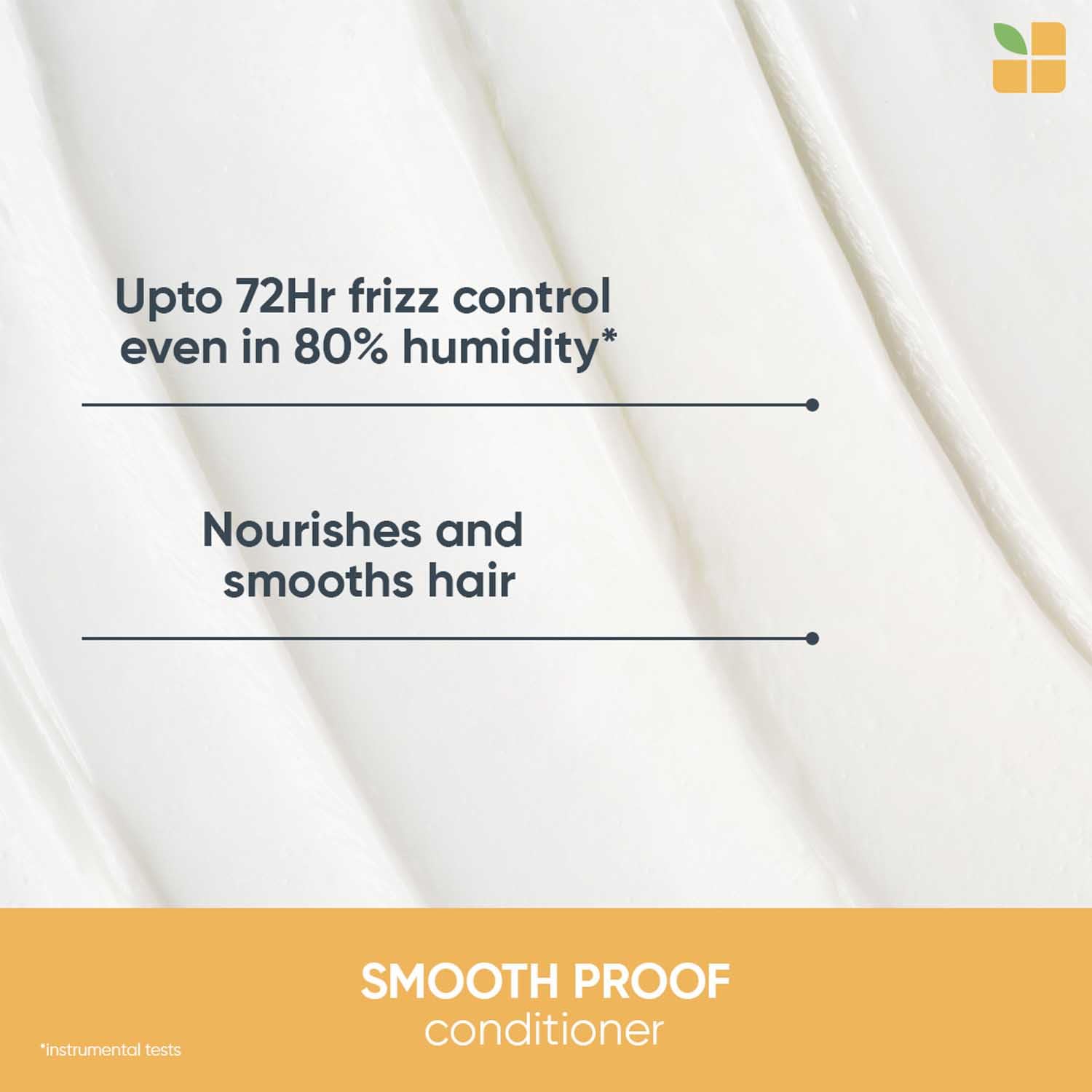 Biolage Smoothproof Deep Smoothing 6-in-1 Professional Hair Serum for Frizzy & Unmanageable Hair - Paraben Free & Sulfate Free - Perfect for Daily Frizz Control & Heat Styling Protection
