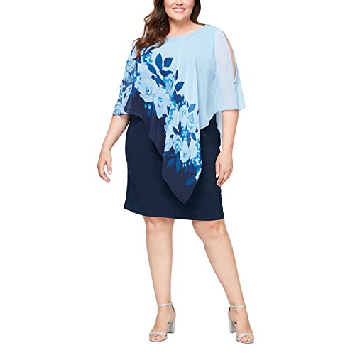 Navy Floral Print