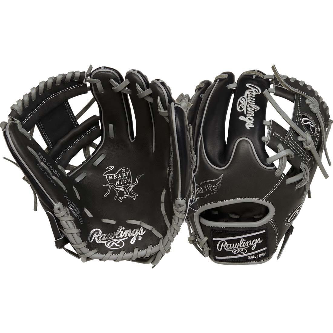 Rawlings Heart of the Hide 11.75 Inch Infield Baseball Glove - RPROR205W 2DS | Premium Leather Mitt for Infielders, Shortstops & Third Basemen | Perfect for Practice, Games & Training Sessions