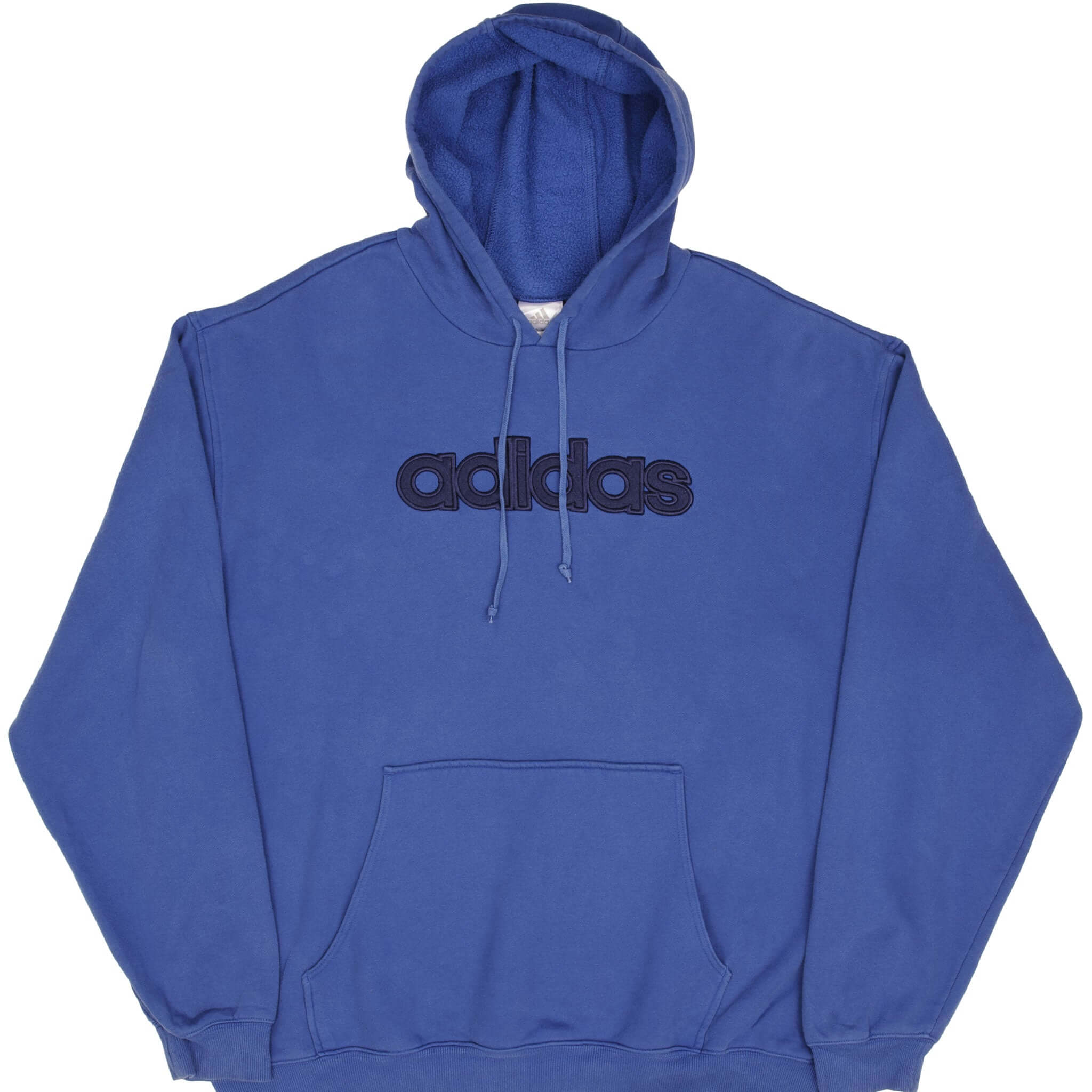 Vintage Adidas Spellout Hoodie Sweatshirt 2000s Size 3XL - Retro Streetwear for Men, Unisex Oversized Fit - Perfect for Casual Wear, Gym & Urban Fashion