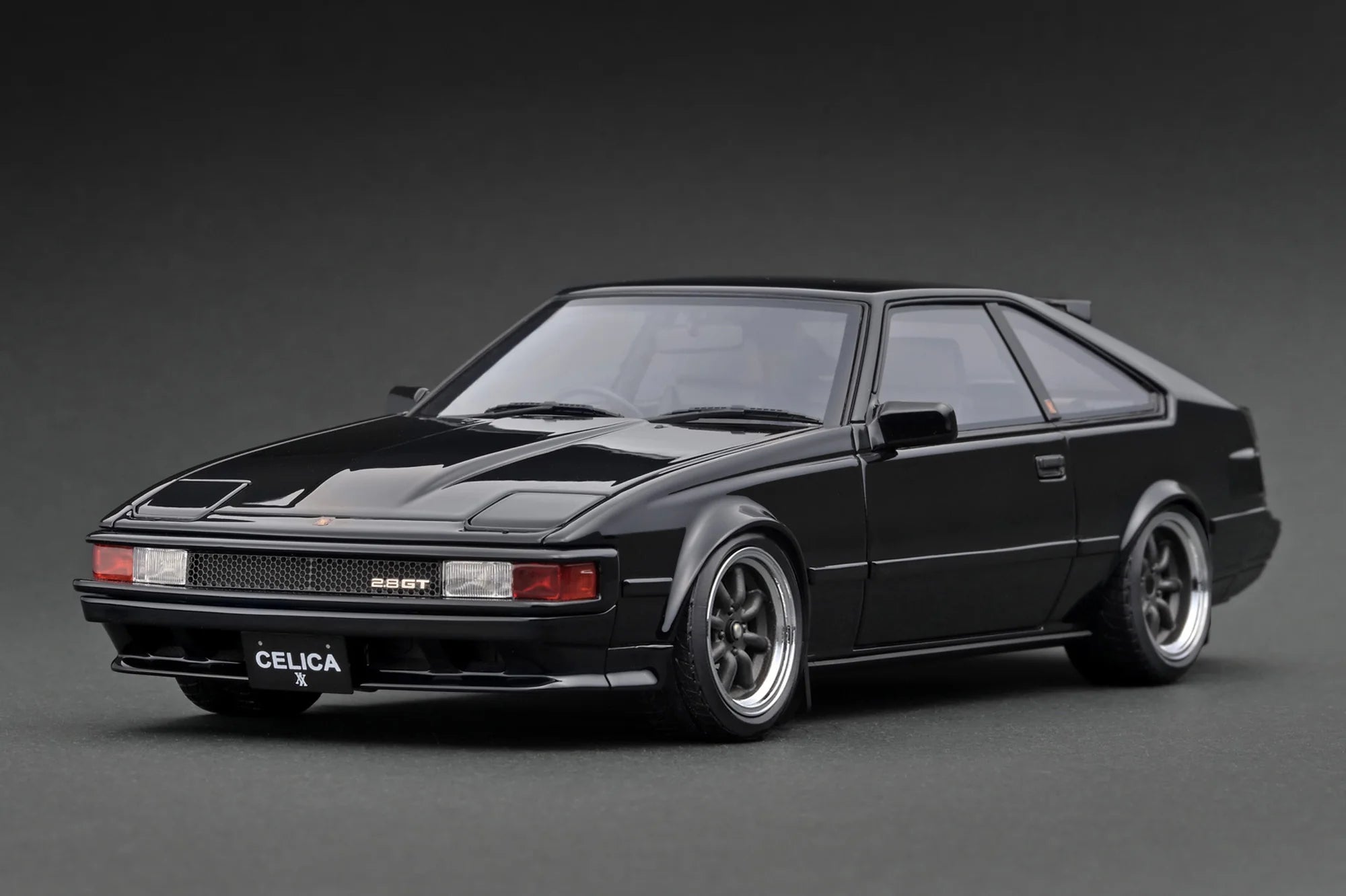 1:18 Scale Toyota Celica XX 2800GT (A60) Diecast Model Car - Black Collectible Toy for Car Enthusiasts | Perfect for Display, Gifts, and Model Car Collections